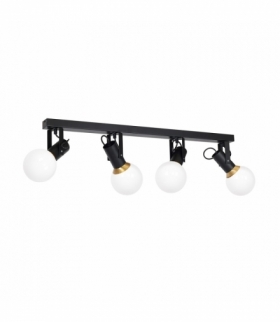 Lampa sufitowa AURIS BLACK 4xE14 Eko-Light MLP4841
