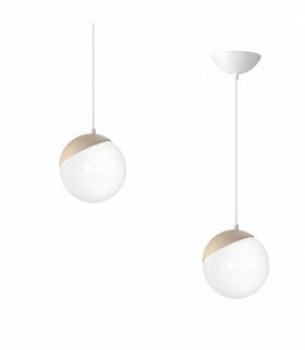 Lampa wisząca SFERA WOOD 1xE14 Eko-Light MLP5424