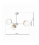 Żyrandol SFERA WOOD 3xE14 Eko-Light MLP5432