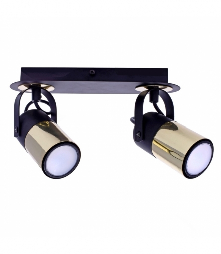 Lampa sufitowa WILSON BLACK 2xGU10 Eko-Light MLP4851