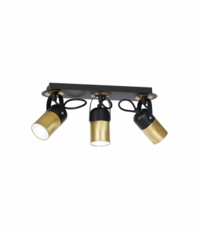 Lampa sufitowa WILSON BLACK 3xGU10 Eko-Light MLP4852