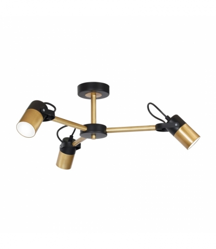 Lampa sufitowa WILSON BLACK 3xGU10 Eko-Light MLP4854