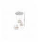 Lampa wisząca VENEZIA WHITE 3xE27 Eko-Light MLP5441