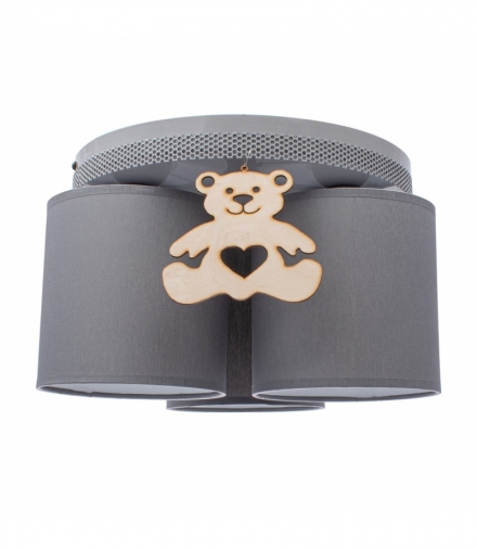 Lampa sufitowa DZIECIĘCA MIŚ 3xE27 Eko-Light MLP4963