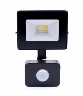 NAŚWIETLACZ LED 10W. BARWA: 4500K. PIR Eko-Light EKN455