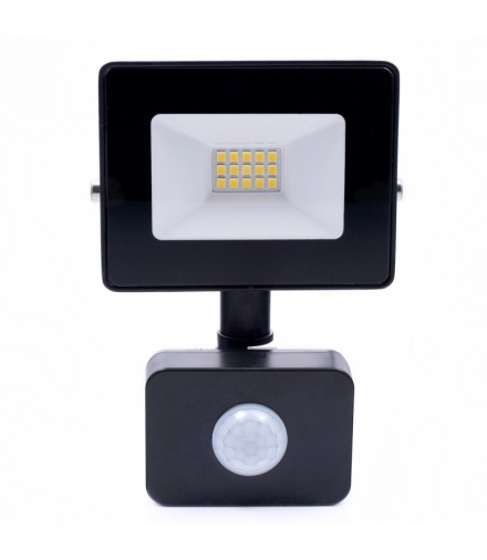 NAŚWIETLACZ LED 10W. BARWA: 4500K. PIR Eko-Light EKN455