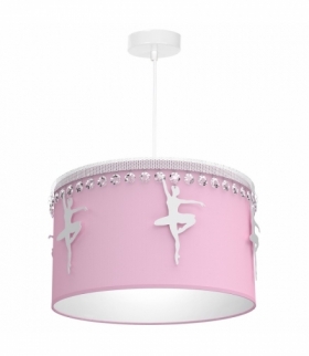 Lampa wisząca BALETNICA PINK 1XE27 Eko-Light MLP4974