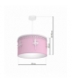 Lampa wisząca BALETNICA PINK 1XE27 Eko-Light MLP4974