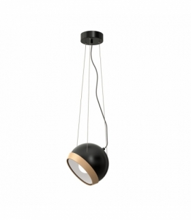 Lampa wisząca OVAL BLACK 1xE27 Eko-Light MLP5471