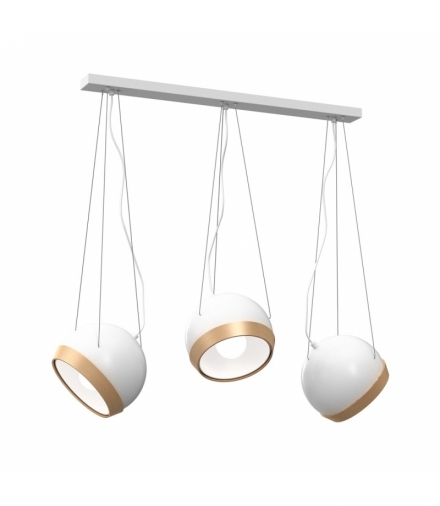 Lampa wisząca OVAL WHITE 3xE27 Eko-Light MLP5467