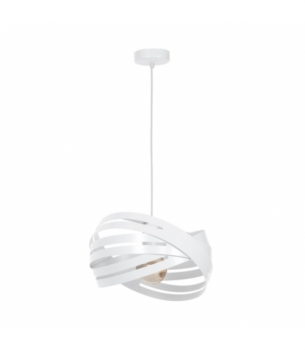 Lampa wisząca CORONA WHITE 1xE27 Eko-Light MLP4779