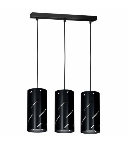 Lampa wisząca JIM BLACK 3xE27 Eko-Light MLP4894
