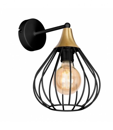 Kinkiet KANE BLACK 1xE27 Eko-Light MLP4793