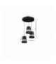 Lampa wisząca VENEZIA BLACK 3xE27 Eko-Light MLP5454