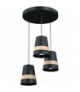 Lampa wisząca VENEZIA BLACK 3xE27 Eko-Light MLP5454