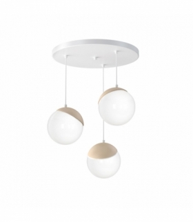 Lampa wisząca SFERA WOOD 3xE14 Eko-Light MLP5425