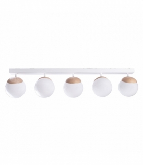 Lampa sufitowa SFERA WOOD 5xE14 Eko-Light MLP5428