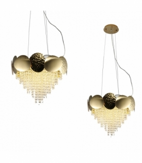 Żyrandol LORD GOLD 8xGU10 Eko-Light ML5732