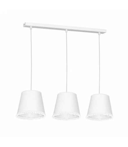 Lampa wisząca DAISY WHITE 3xE27 Eko-Light MLP5598