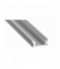 PROFIL ALUMINIOWY SREBRNY TYP T 2m + KLOSZ MLECZNY Eko-Light EKPR5381