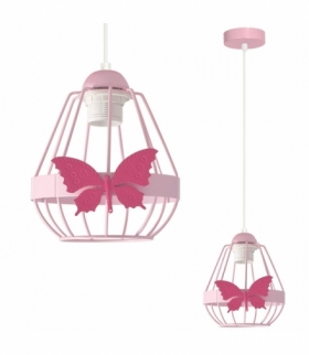 Lampa wisząca KAGO PINK 1XE27 Eko-Light MLP4927