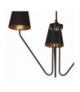 Żyrandol VICTORIA BLACK 3xE27 Eko-Light MLP4912
