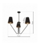 Żyrandol VICTORIA BLACK 3xE27 Eko-Light MLP4912