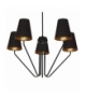 Żyrandol VICTORIA BLACK 5xE27 Eko-Light MLP4913