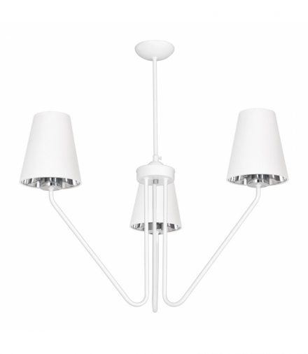 Żyrandol VICTORIA WHITE 3xE27 Eko-Light MLP4917