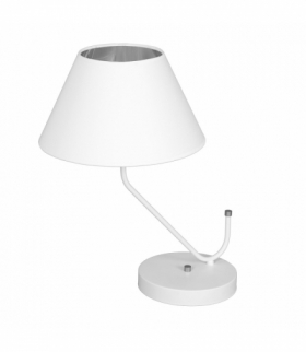 Lampa stołowa VICTORIA WHITE 1xE27 Eko-Light MLP4919