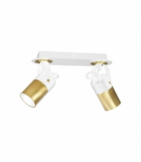 Lampa sufitowa WILSON WHITE 2xGU10 Eko-Light MLP5751