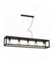 Lampa wisząca CAGE BLACK 5xE27 Eko-Light MLP5560