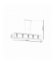 Lampa wisząca CAGE WHITE 5xE27 Eko-Light MLP5564