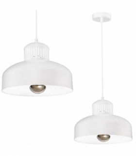 Lampa wisząca REYKJAVIK WHITE 1xE27 Eko-Light MLP5719