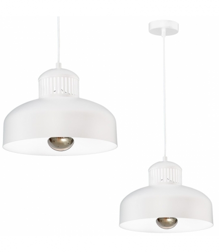 Lampa wisząca REYKJAVIK WHITE 1xE27 Eko-Light MLP5719