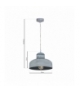 Lampa wisząca REYKJAVIK CONCRETE 1xE27 Eko-Light MLP5720