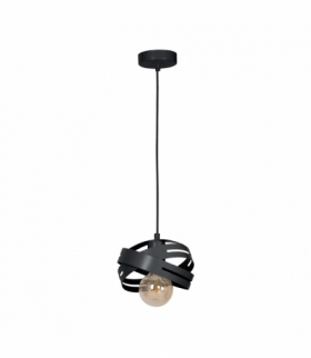 Lampa wisząca CORONA BLACK 1xE27 Eko-Light MLP4783