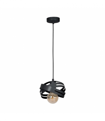 Lampa wisząca CORONA BLACK 1xE27 Eko-Light MLP4783
