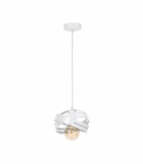 Lampa wisząca CORONA WHITE 1xE27 Eko-Light MLP4777