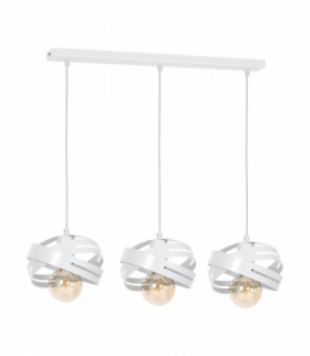 Lampa wisząca CORONA WHITE 3xE27 Eko-Light MLP4778