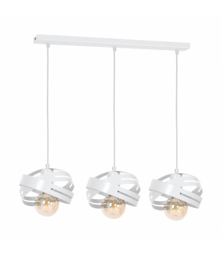 Lampa wisząca CORONA WHITE 3xE27 Eko-Light MLP4778