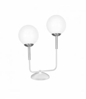 Lampa stołowa GENEVA WHITE 2xE14 Eko-Light MLP5676