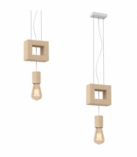 Lampa wisząca FANO 1xE27 Eko-Light MLP5414