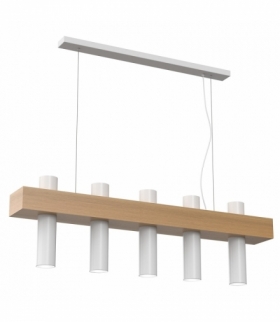 Lampa wisząca WEST WHITE 5xGU10 Eko-Light MLP5502