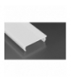 PROFIL ALUMINIOWY SREBRNY TYP K 2m + KLOSZ MLECZNY, SPRĘŻYNA MONTAŻOWA Eko-Light EKPR7559