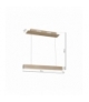 Lampa Wisząca TIMBER 12W LED Eko-Light MLP567
