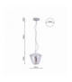 Lampa ogrodowa wisząca FOX WHITE 1xE27 Eko-Light EKO3506