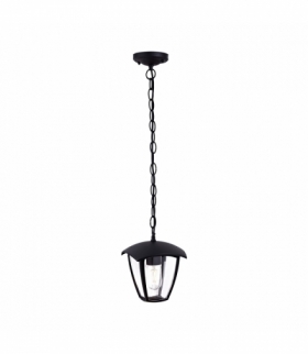 Lampa ogrodowa wisząca FOX BLACK 1xE27 Eko-Light EKO3544