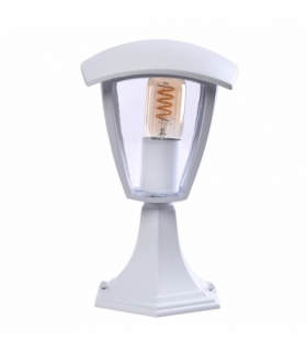 Lampa ogrodowa stojąca FOX WHITE 1xE27 Mała Eko-Light EKO3513