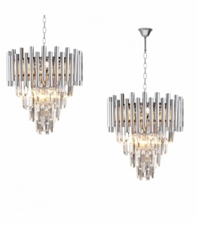 Żyrandol MADISON CHROME 9xE14 Eko-Light ML5991